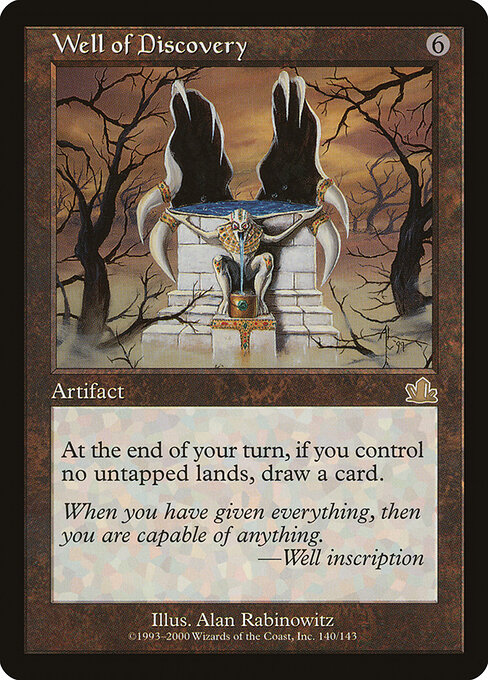 Well of Discovery, Prophecy 140, rare