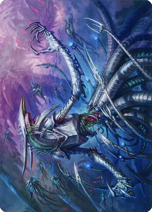 Jin-Gitaxias // Jin-Gitaxias, March of the Machine Art Series 13, common