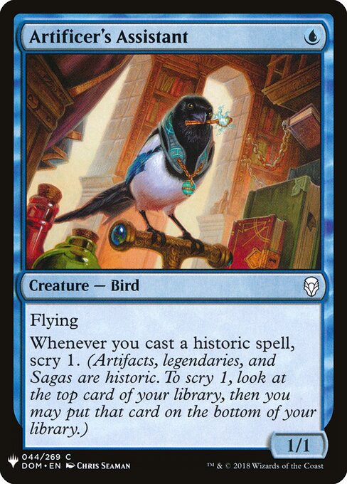 Artificer's Assistant, The List DOM-44, common