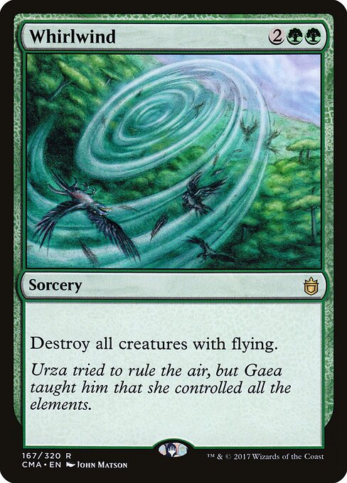 Whirlwind, Commander Anthology 167, rare