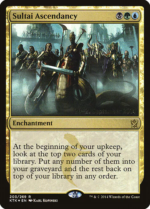 Sultai Ascendancy, Khans of Tarkir Promos 203s, rare