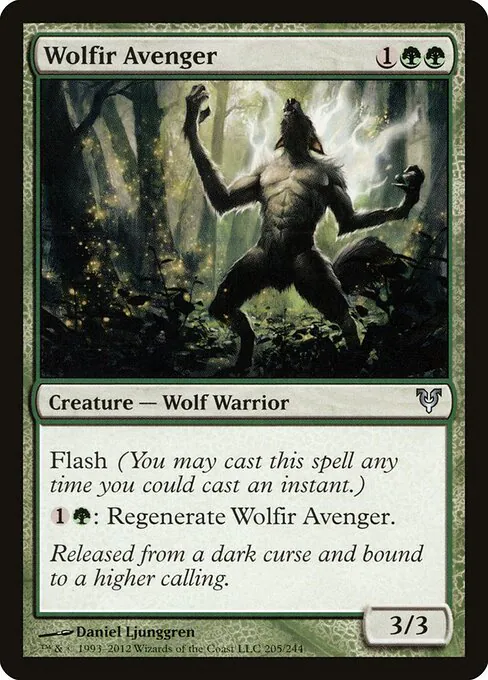 Wolfir Avenger, Avacyn Restored 205, uncommon
