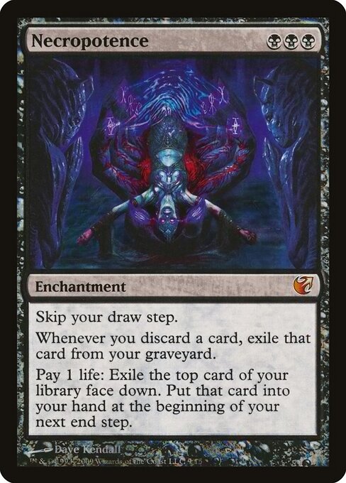 Necropotence, From the Vault: Exiled 9, mythic