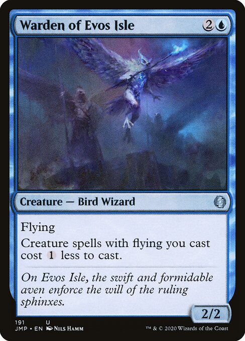 Warden of Evos Isle, Jumpstart 191, uncommon