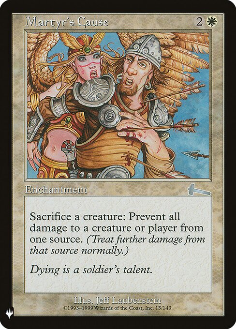 Martyr's Cause, The List ULG-13, uncommon