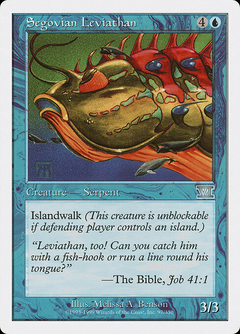 Segovian Leviathan, Classic Sixth Edition 97, uncommon