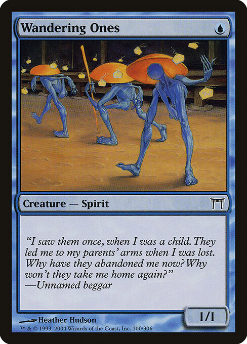 Wandering Ones, Champions of Kamigawa 100, common