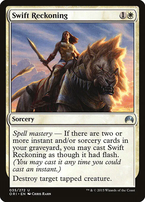 Swift Reckoning, Magic Origins 35, uncommon