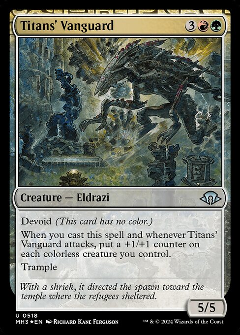 Titans' Vanguard, Modern Horizons 3 518, uncommon