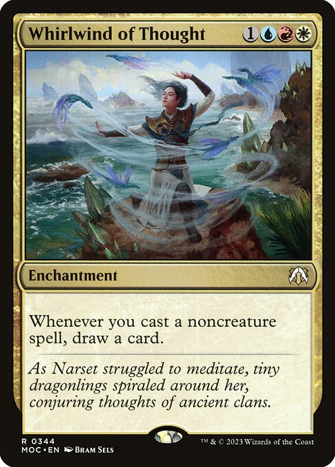 Whirlwind of Thought, March of the Machine Commander 344, rare