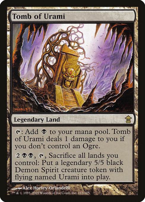 Tomb of Urami, Saviors of Kamigawa 165, rare