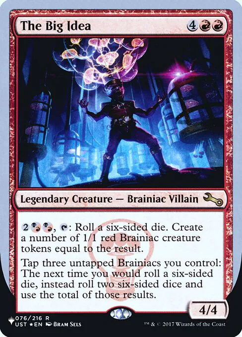 The Big Idea, The List (Unfinity Foil Edition) 26, rare