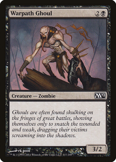 Warpath Ghoul, Magic 2012 117, common