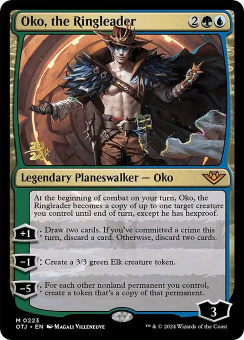 Oko, the Ringleader, Outlaws of Thunder Junction Promos 223s, mythic