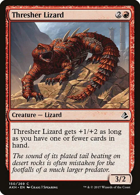 Thresher Lizard, Amonkhet 150, common