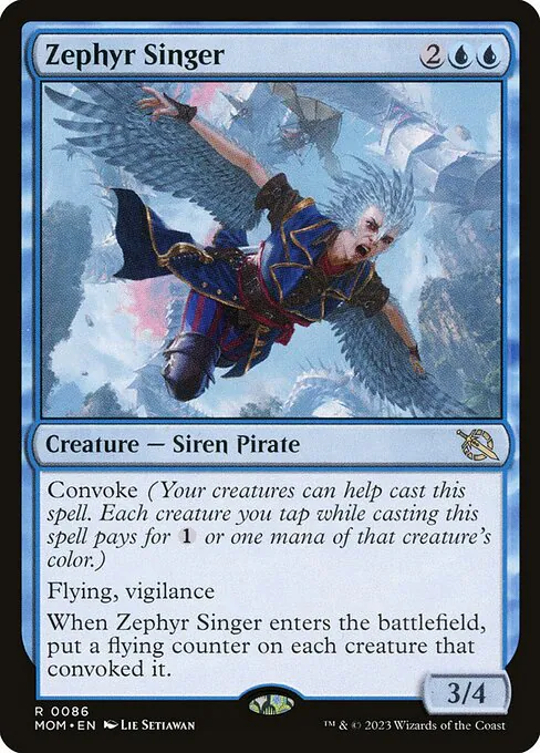Zephyr Singer, March of the Machine 86, rare