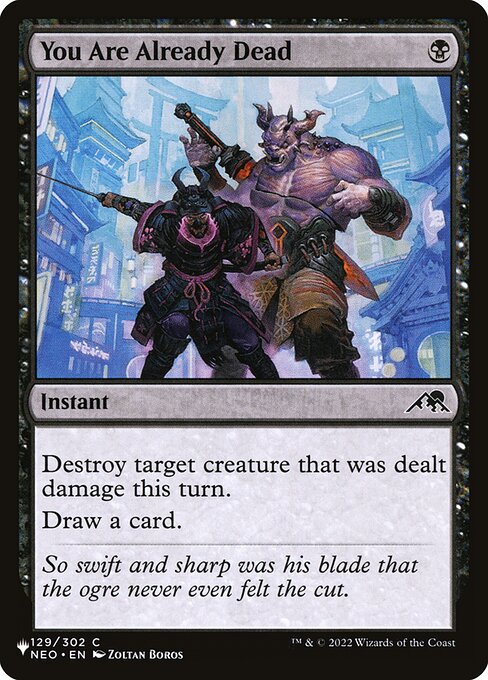 You Are Already Dead, The List NEO-129, common