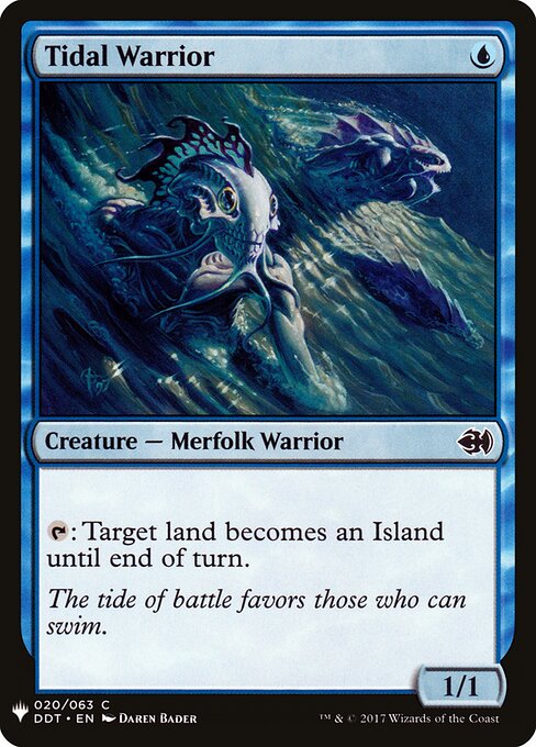 Tidal Warrior, The List DDT-20, common