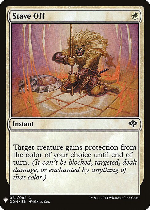 Stave Off, The List DDN-61, common