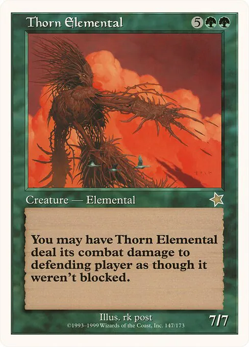 Thorn Elemental, Oversized 90's Promos 11, rare