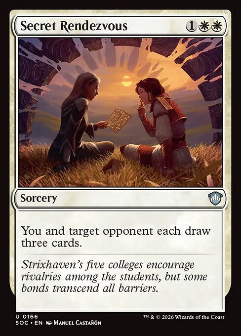 Secret Rendezvous, Secrets of Strixhaven Commander 166, uncommon