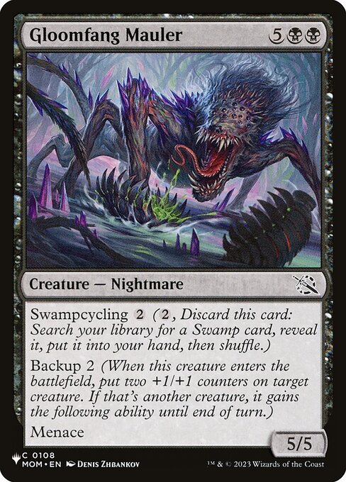 Gloomfang Mauler, The List MOM-108, common