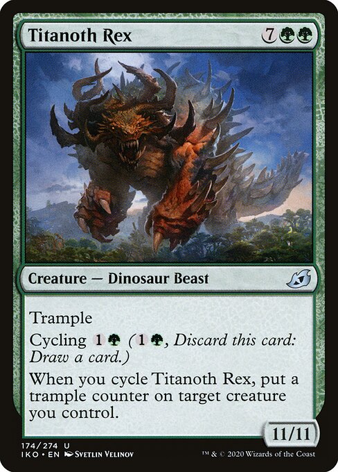 Titanoth Rex, Ikoria: Lair of Behemoths 174, uncommon