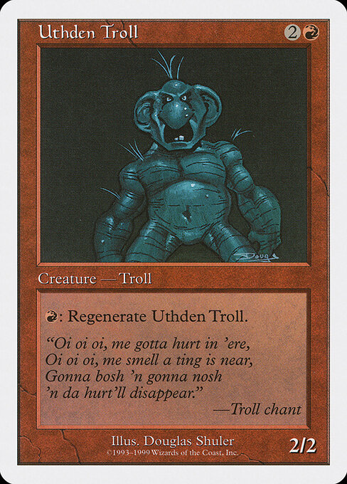 Uthden Troll, Battle Royale Box Set 92, uncommon