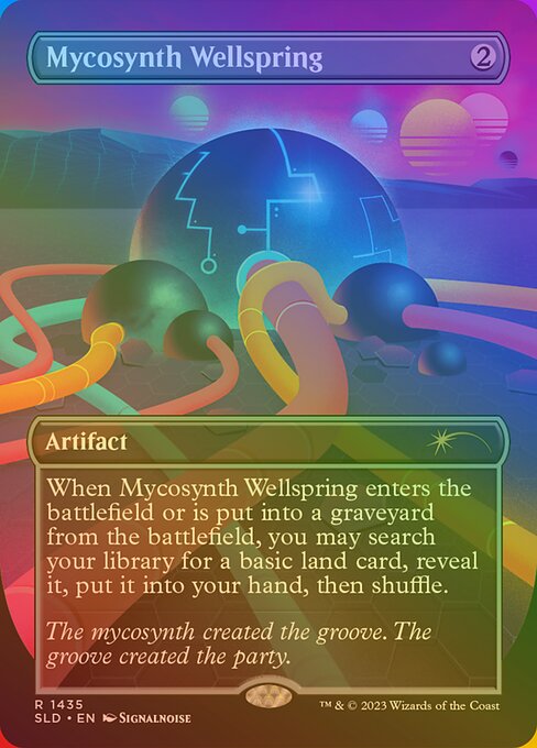 Mycosynth Wellspring, Secret Lair Drop 1435★, rare
