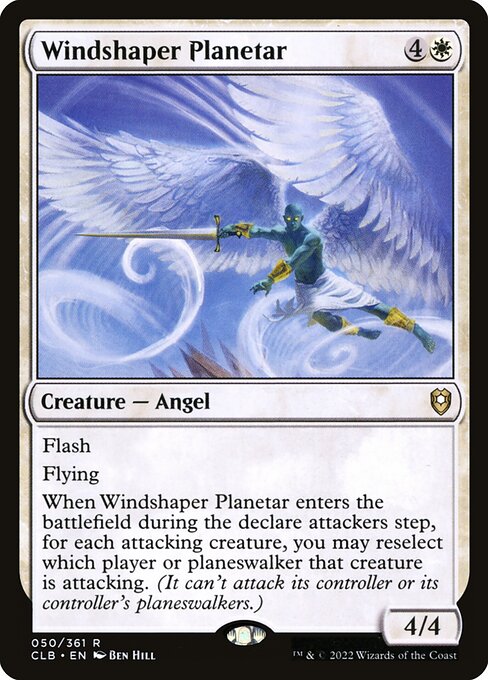 Windshaper Planetar, Commander Legends: Battle for Baldur's Gate 50, rare