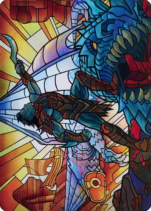Astor, Bearer of Blades // Astor, Bearer of Blades, Dominaria United Art Series 68, common
