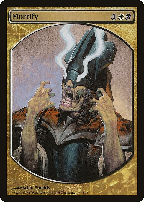 Mortify, Magic Player Rewards 2007 3, rare