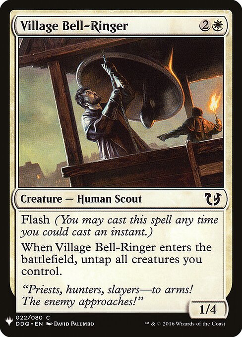 Village Bell-Ringer, The List DDQ-22, common