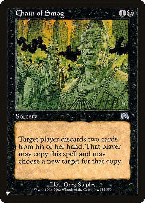 Chain of Smog, The List ONS-132, uncommon