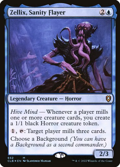 Zellix, Sanity Flayer, Commander Legends: Battle for Baldur's Gate 652, mythic