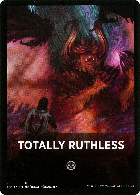 Totally Ruthless, Dominaria United Jumpstart Front Cards 6, common