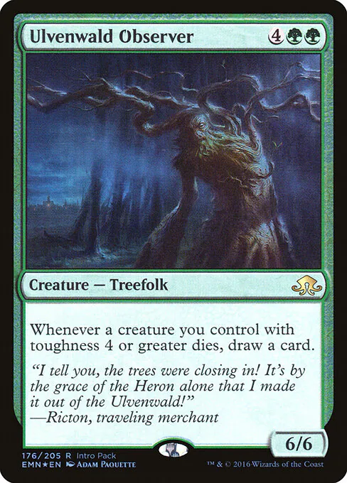 Ulvenwald Observer, Eldritch Moon Promos 176, rare