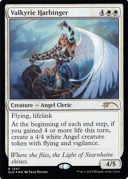 Valkyrie Harbinger, Secret Lair Drop 1347, rare