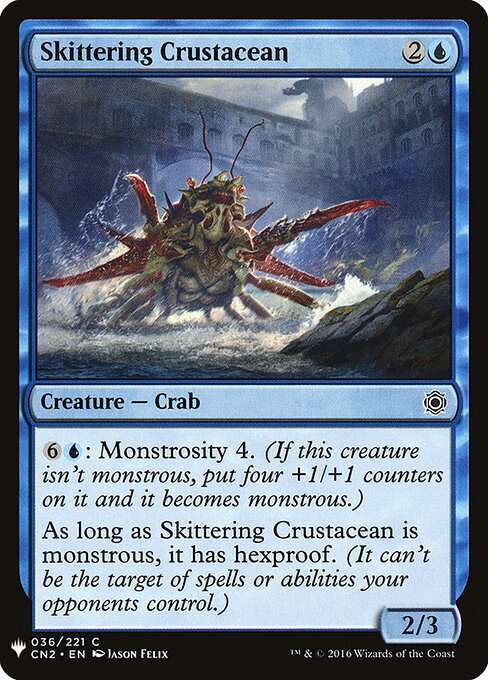 Skittering Crustacean, The List CN2-36, common