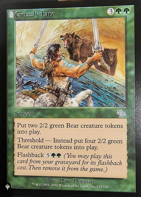 Grizzly Fate, The List JUD-119†, uncommon