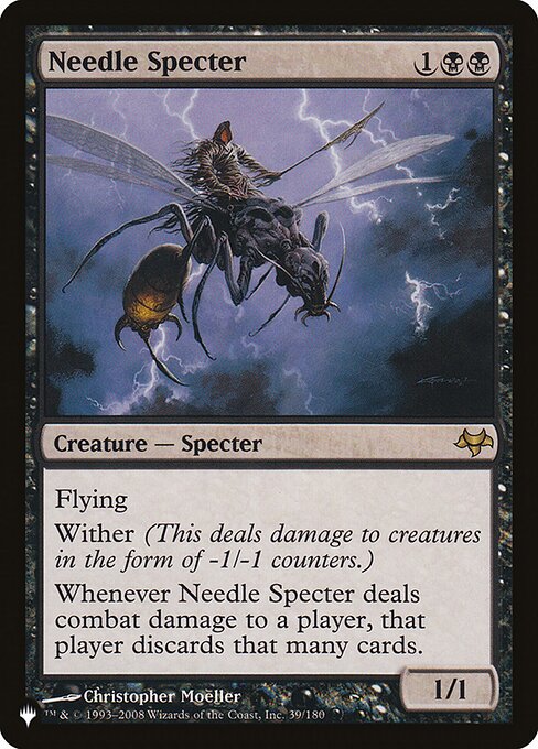 Needle Specter, The List EVE-39, rare