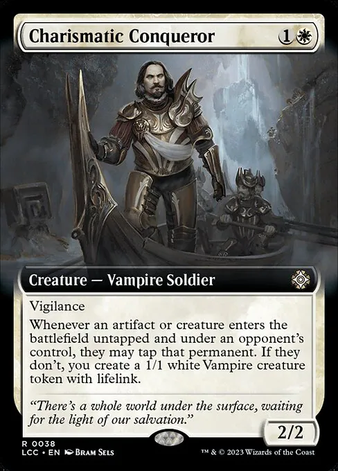 Charismatic Conqueror, The Lost Caverns of Ixalan Commander 38, rare