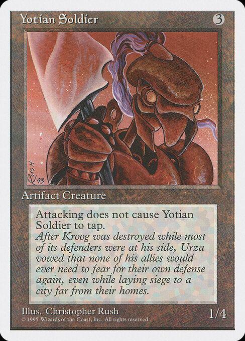 Yotian Soldier, Fourth Edition 360, common