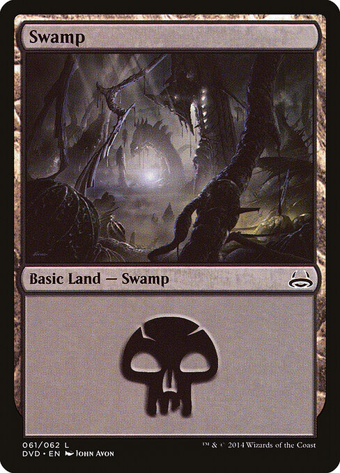 Swamp, Duel Decks Anthology: Divine vs. Demonic 61, common