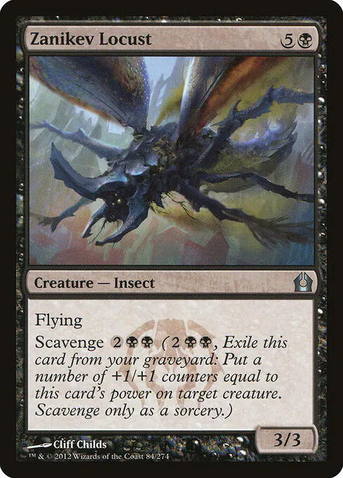 Zanikev Locust, Return to Ravnica 84, uncommon