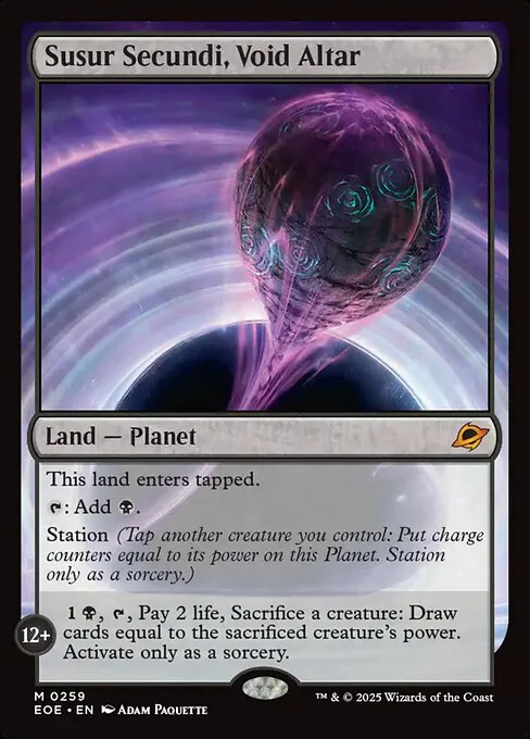 Susur Secundi, Void Altar, Edge of Eternities 259, mythic
