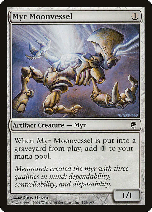 Myr Moonvessel, Darksteel 133, common