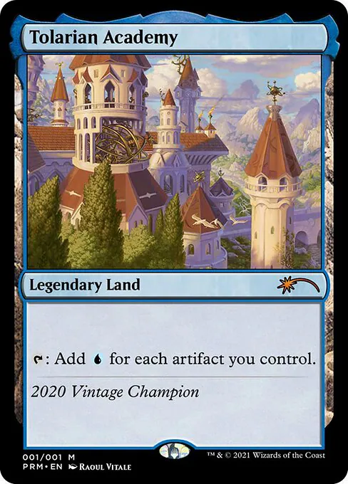 Tolarian Academy, Vintage Championship 2020A, mythic