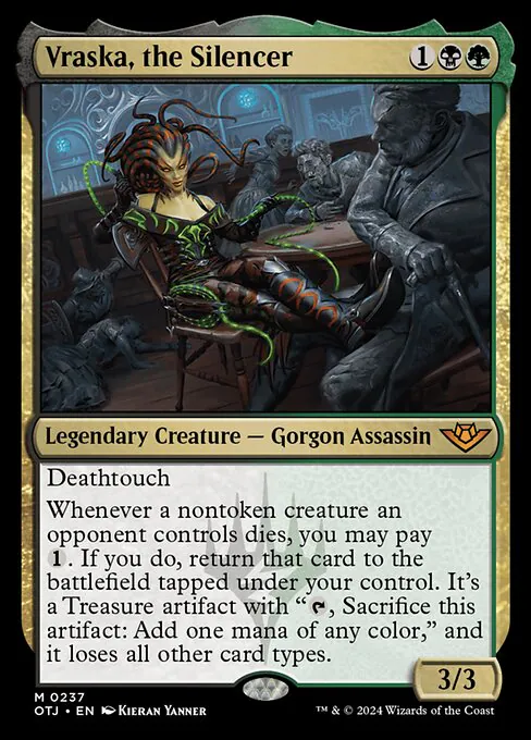 Vraska, the Silencer, Outlaws of Thunder Junction 237, mythic