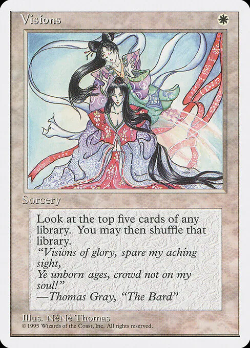 Visions, Fourth Edition 54, uncommon